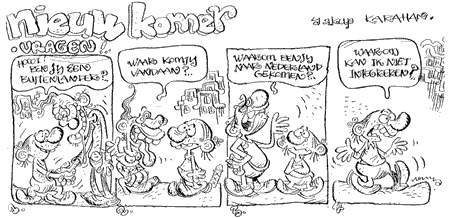 comic art by Yakup Karahan