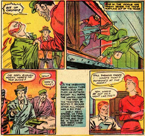 Cinder Smith (Super Duper Comics #3, 1947) by Fred Kelly