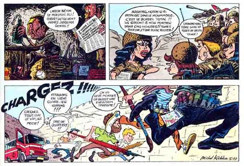 Voyage en Israel by Michel Kichka