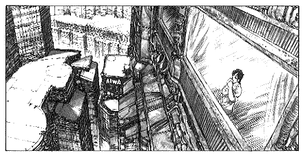 comic art by Yukito Kishiro