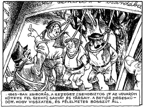 Szekfü Sanya Szekfı, drawn by Lívia Rusz