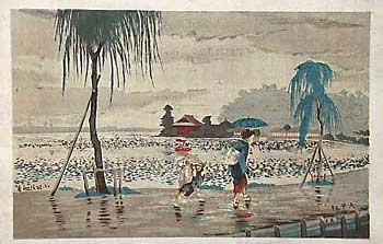 comic art by Kiyochika Kobayashi