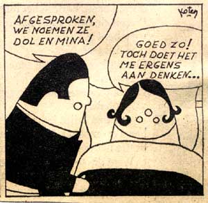 Dol en Mina, by Koten (Nel van Beek-van Koten)