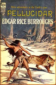 Pellucidar cover by Roy Krenkel