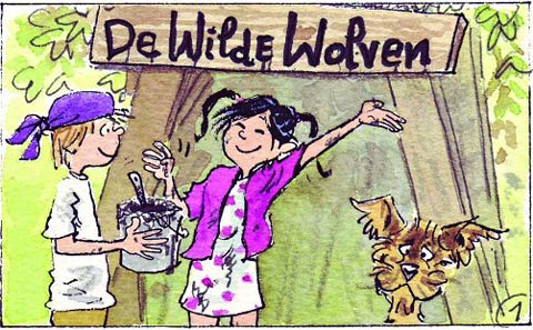 De Wilde Wolven by Andrea Kruis