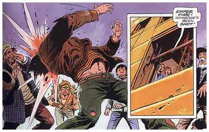 comic art by Joe Kubert