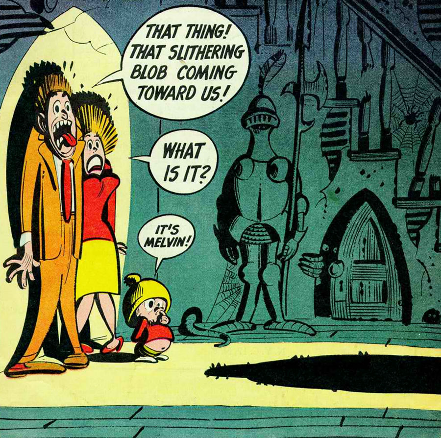comic panel by Harvey Kurtzman