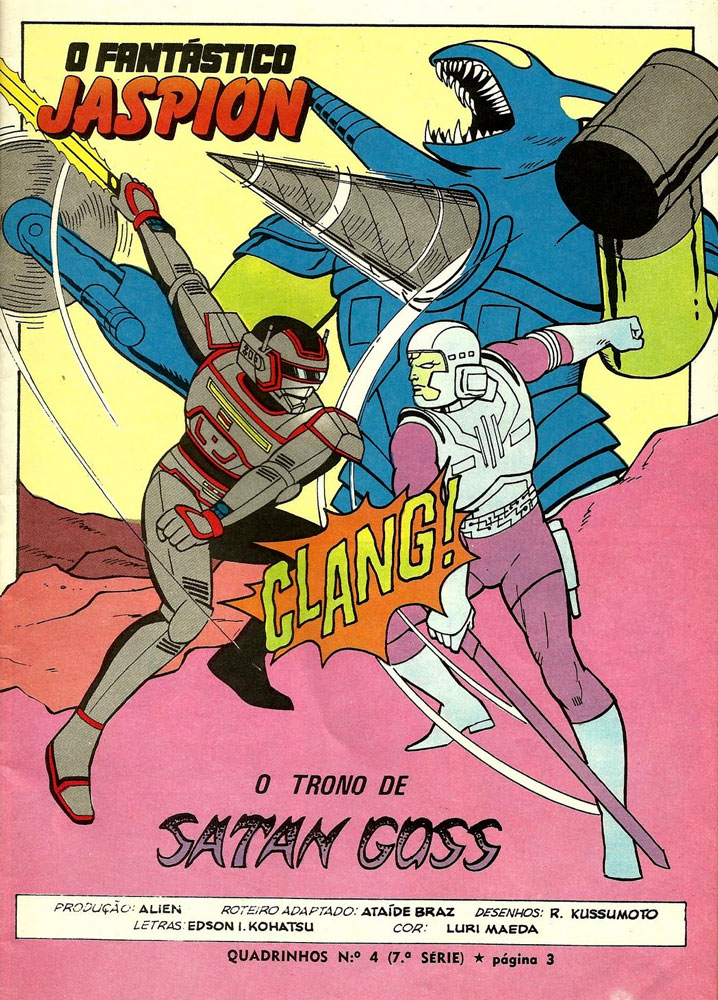 Jaspion by Robert Kussomoto