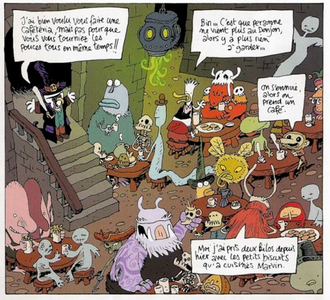 Donjon Parade, by Manu Larcenet