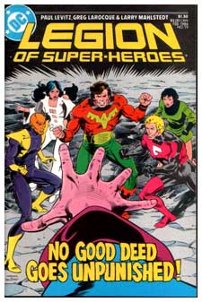 Legion of Super-Heroes, by Greg Larocque