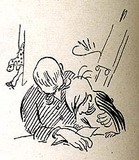 comic art by Carl Larsson