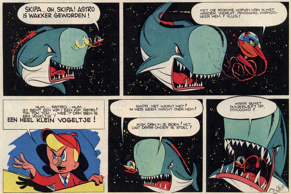 Pinocchio in Outer Space, by Willy Lateste