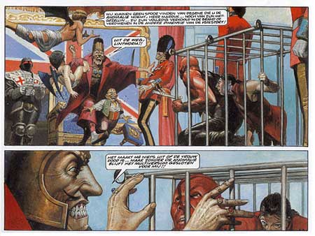 comic art by Don Lawrence