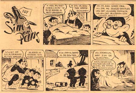 Sim en Pans, by Wim Lensen