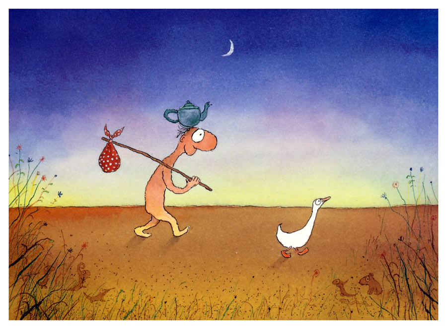 comic art by Michael Leunig