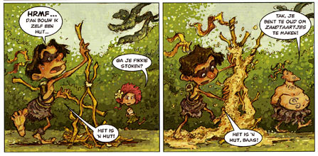 comic from Nickelodeon Magazine, artwork by Sonny Liew