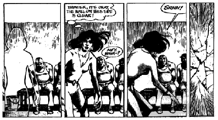 comic art by David Lloyd