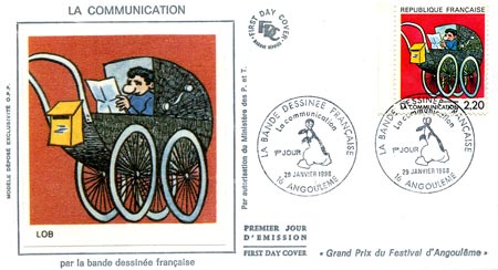 comic art by Jacques Lob