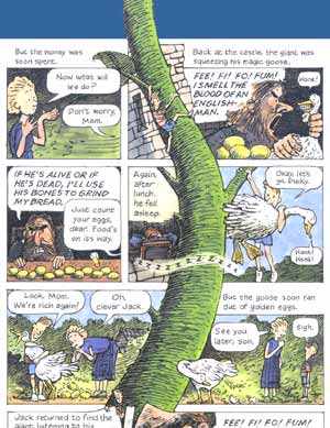 Jack (and his Mom) and the Beanstalk, by David Macaulay