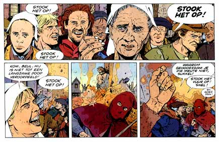 comic art by Marc-Renier (1991)