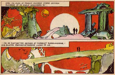 comic art by Esteban Maroto