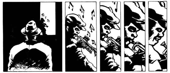 Comic art by EC Martin