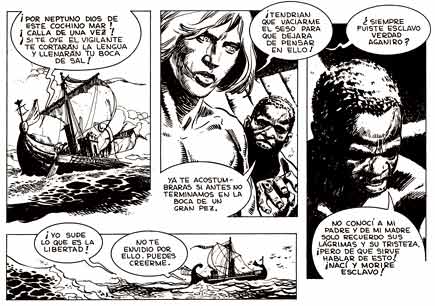 comic art by Jaime Marzal