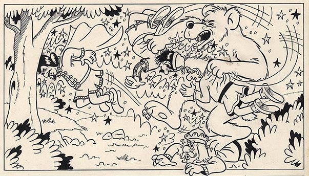 Comic art by Nikola Maslovara