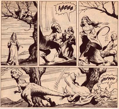 Edward & Griselda, by Val Mayerik (Vampirella, 1979)