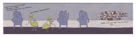 contribution to The Comix Reader by Tanya Meditzky