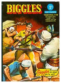 Biggles cover, by Roger Melliès