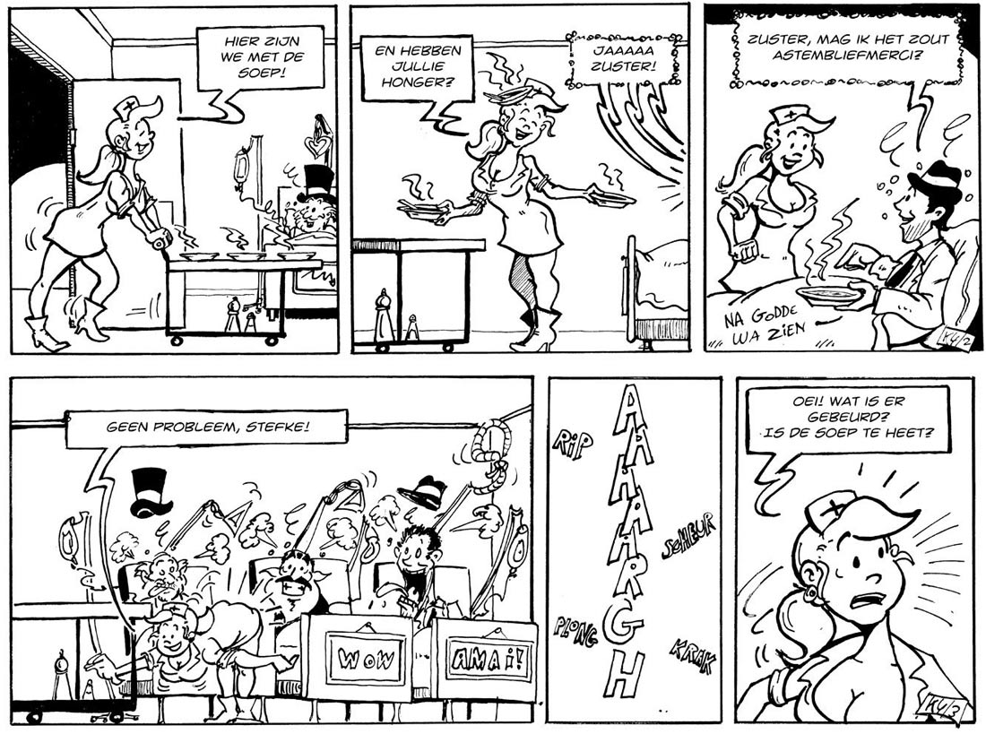 Katastroof comic by Tom Metdepenningen