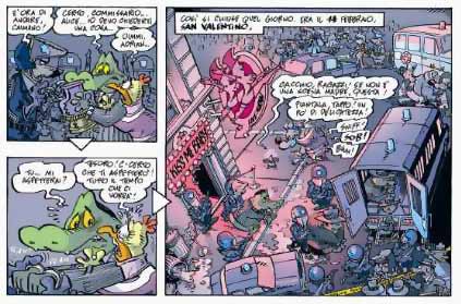 comic art by Giacomo Michelon