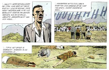 comic art by Attilio Micheluzzi