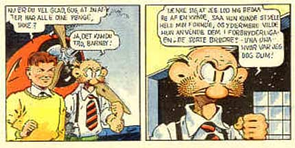 Barney Baxter, by Frank Miller