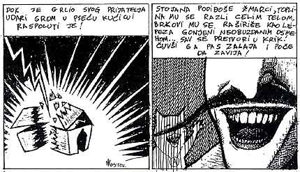 From Stripburger, by Danilo Milosev