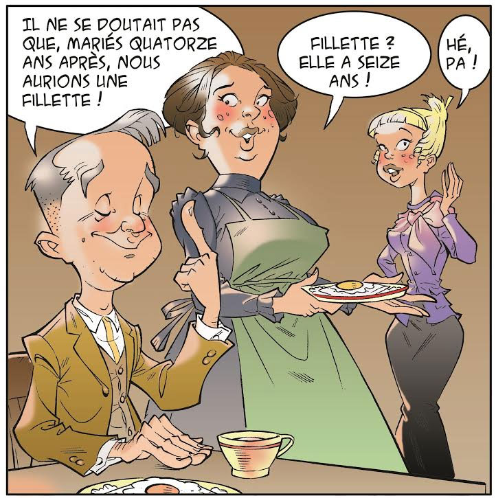 Railway comic by Jean-François Miniac