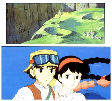 comic art by Hayao Miyazaki