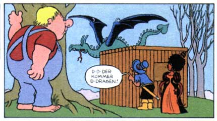 comic art by Jørgen Mogensen