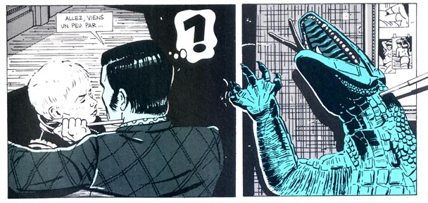 Odile et les Crocodiles, by Chantal Montellier