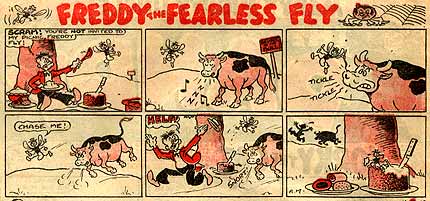 Freddy the Fearless Fly, by Allan Morley