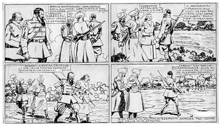 Sandokan, by Guido Moroni Celsi