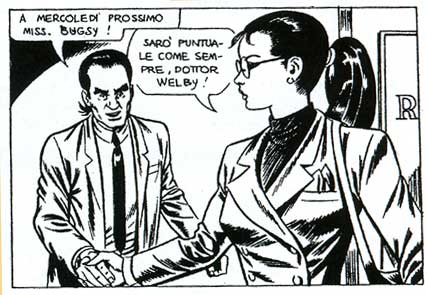 comic art by Edoardo Morricone