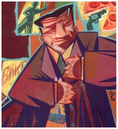 Volcanic Revolver, by Scott Morse