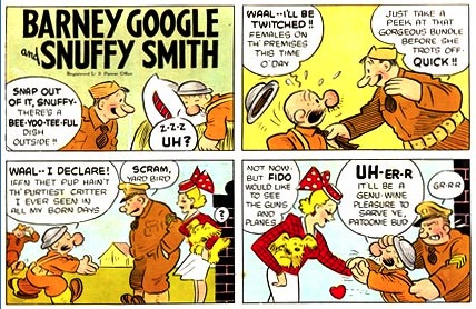 Barney Google and Snuffy Smith, by Joe Musial (1945)