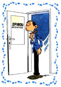 First appearance of Gaston, by Franquin and Jidehem