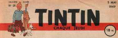 early Tintin masthead