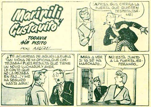 Marinilli y Gustavito, by Angel Nadal