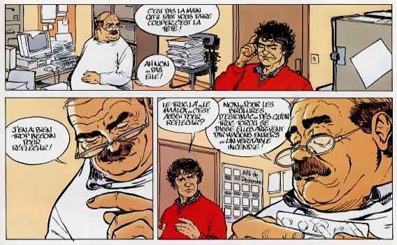 Commissaire Soubeyran, by Rachid Nawa