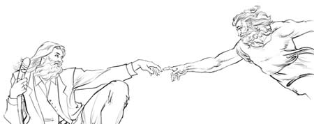 comic art by Mike Nasser